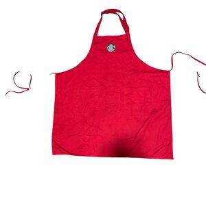 Starbucks Vibrant Red Barista Apron